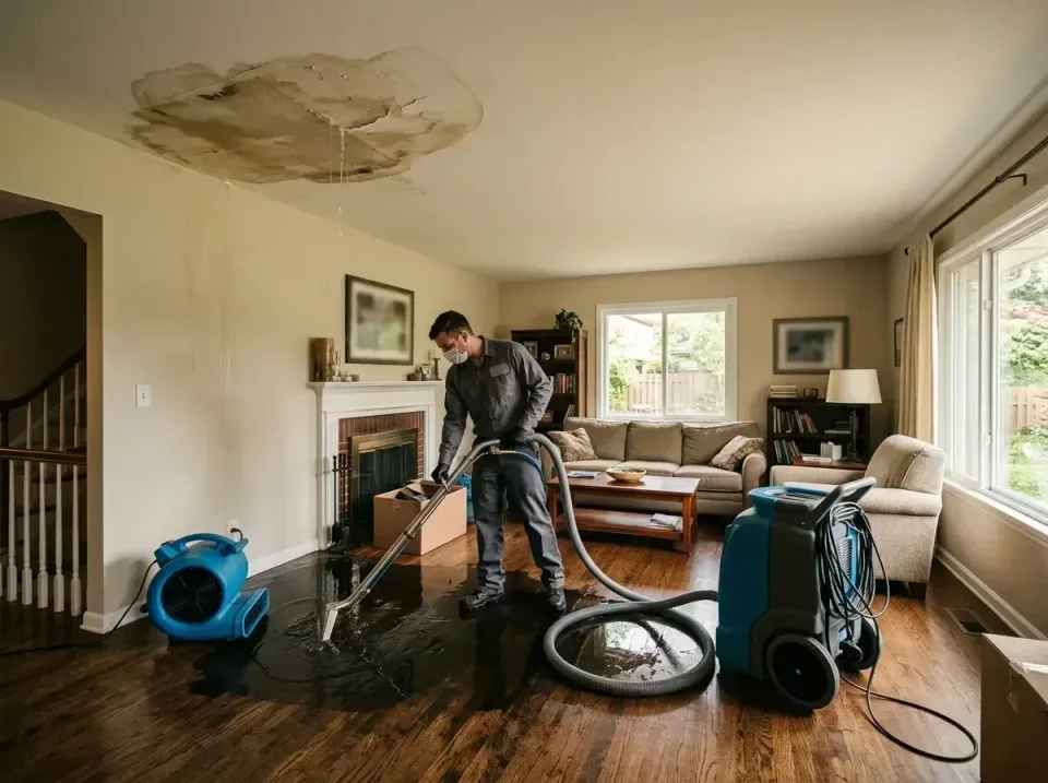attic-pipe-burst-ceiling-drip-008 — frequently asked questions, Water Damage Restoration & Carpet Care in South Holland, IL